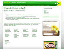 Tablet Screenshot of javapelit.com
